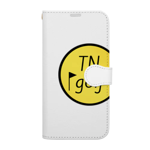 TN golf(イエロー) Book-Style Smartphone Case