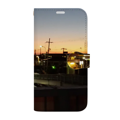 夕暮れどき Book-Style Smartphone Case