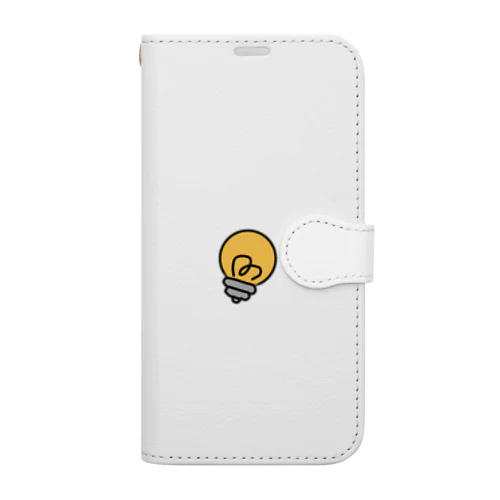  light -電球- Book-Style Smartphone Case