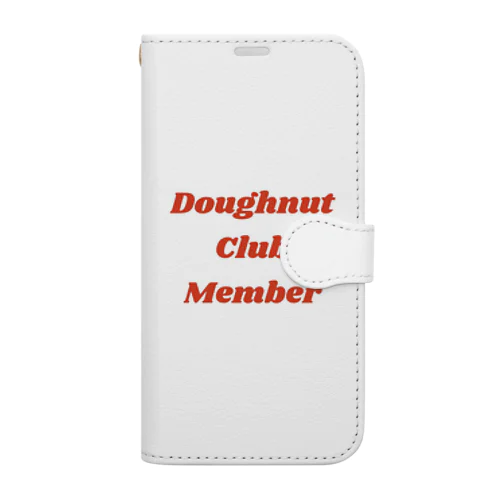 doughnut Club memberグッズ Book-Style Smartphone Case