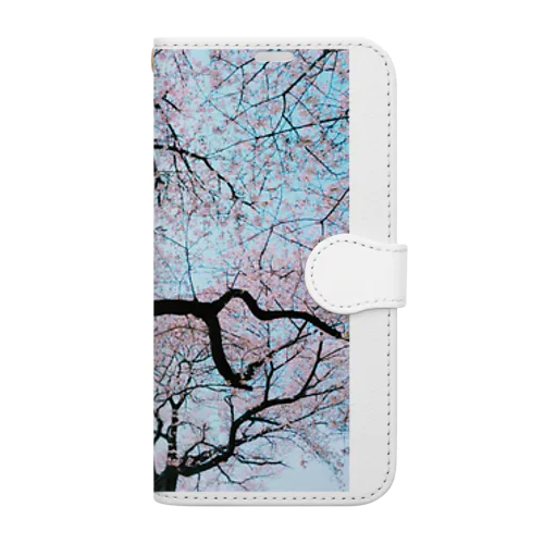 桜6 Book-Style Smartphone Case