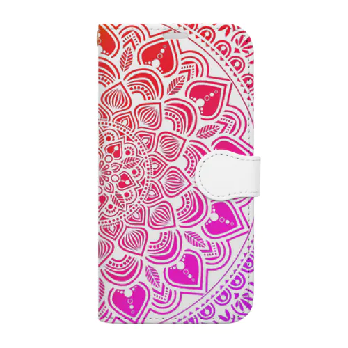 mandala_002-3 Book-Style Smartphone Case