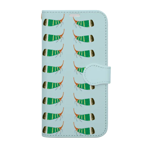 テングビワハゴロモ Book-Style Smartphone Case
