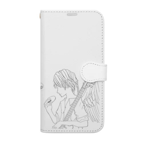 Qi（ちー）goods Book-Style Smartphone Case