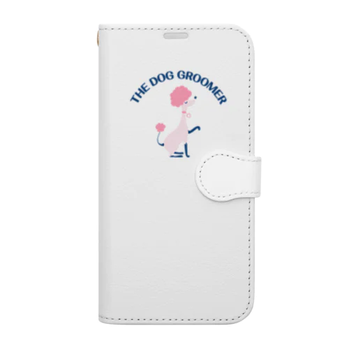 DOG GROOMER poodle Book-Style Smartphone Case