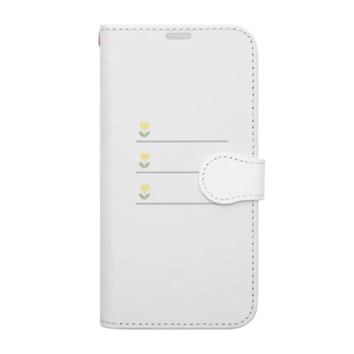 tulip memo Book-Style Smartphone Case