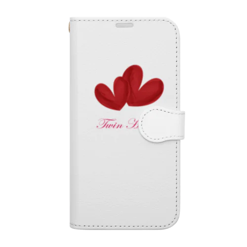 Twin Hearts Book-Style Smartphone Case