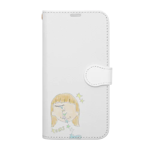 星の涙 Book-Style Smartphone Case