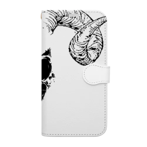 悪魔 Book-Style Smartphone Case