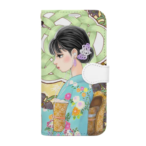 金澤小町 Book-Style Smartphone Case