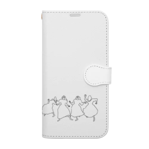 dancing girl Book-Style Smartphone Case