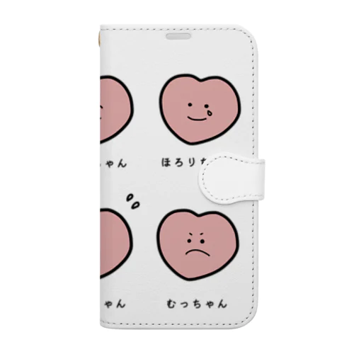 本心ちゃん。 Book-Style Smartphone Case