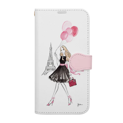 Girl in Paris Book-Style Smartphone Case