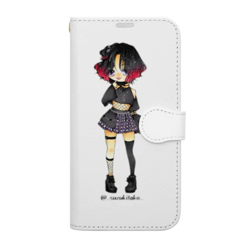 ピープちゃん Book-Style Smartphone Case