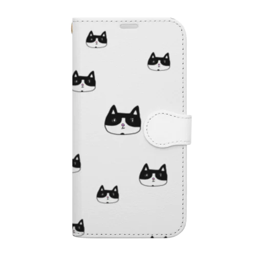 はっちさん　たくさん　いちもくさん Book-Style Smartphone Case