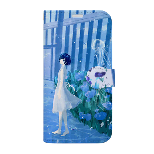 水中花壇 Book-Style Smartphone Case