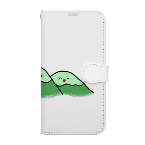 やまびこお山ちゃん Book-Style Smartphone Case