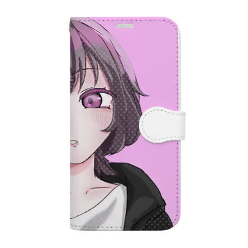 ダウナーちゃん Book-Style Smartphone Case