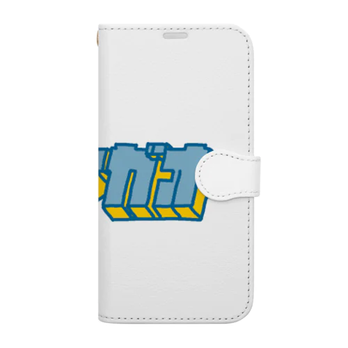 hiscore tobokegao logo Book-Style Smartphone Case