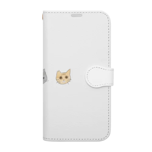 そじまよきにゃー Book-Style Smartphone Case