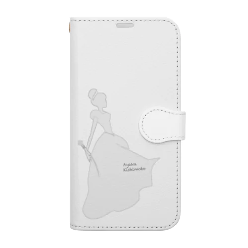 岸本彩夏の歌姫グッズ Book-Style Smartphone Case