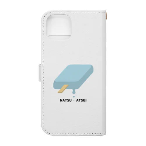 アツイ夏 Book-Style Smartphone Case