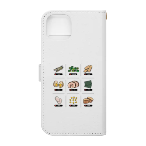 ラーメントッピング Book-Style Smartphone Case