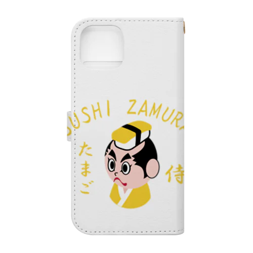 すしざむらい(玉子ver) Book-Style Smartphone Case