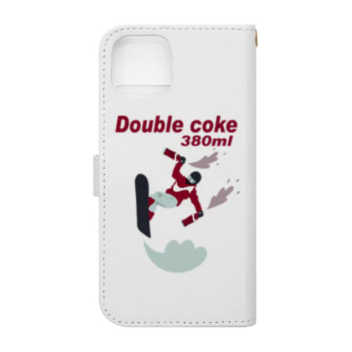 ダブルコーク 380ml プシュー!! Book-Style Smartphone Case