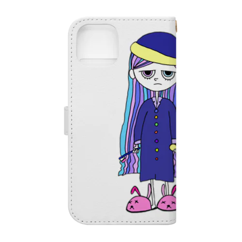 ネムミちゃんの寝る準備 Book-Style Smartphone Case