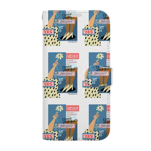 20220610_collage Book-Style Smartphone Case