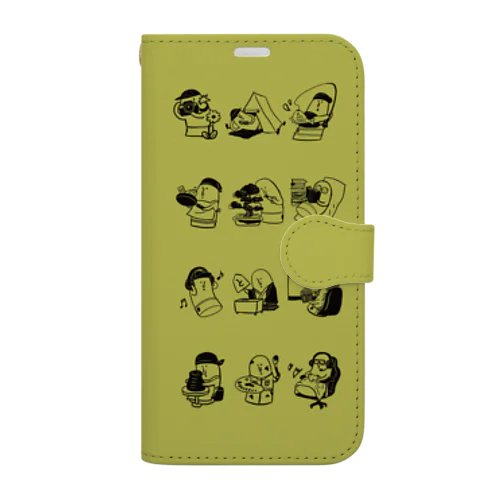 趣味の埴輪 Book-Style Smartphone Case