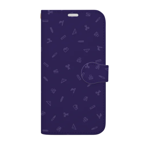 ステーショナリーズ Violet Book-Style Smartphone Case