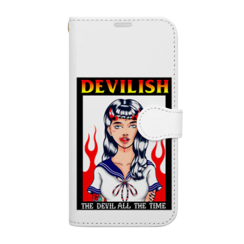 『DEVILISH』 Book-Style Smartphone Case