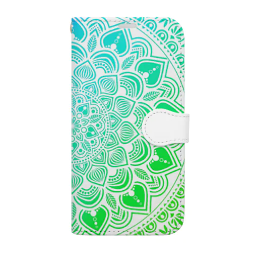 mandala_002-2 Book-Style Smartphone Case