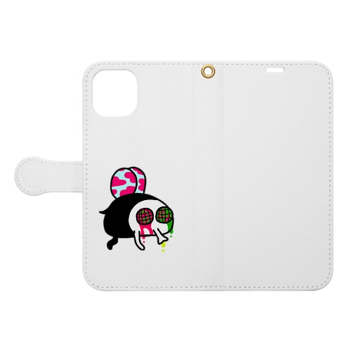 キラキラハエちゃん Book-Style Smartphone Case