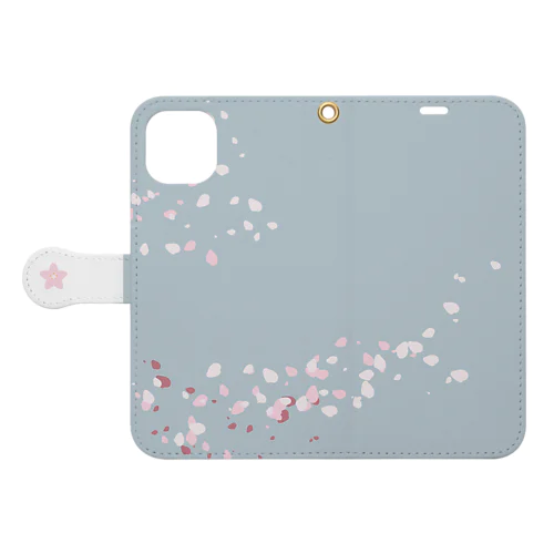 sakura_dot Book-Style Smartphone Case