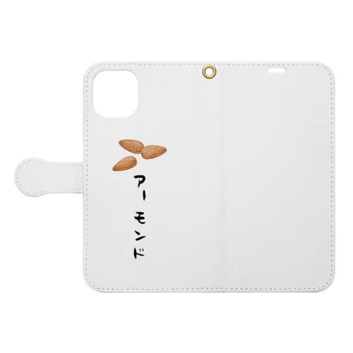 アーモンド Book-Style Smartphone Case