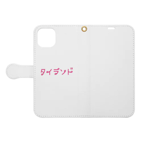 タイ語っぽい タイランド Book-Style Smartphone Case