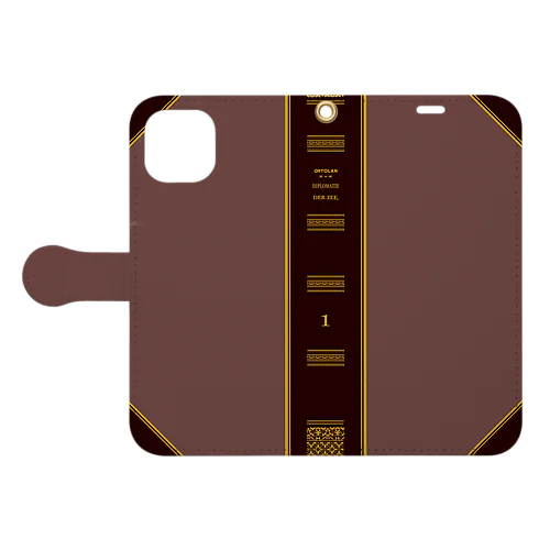 海律全書風スマホケース Book-Style Smartphone Case