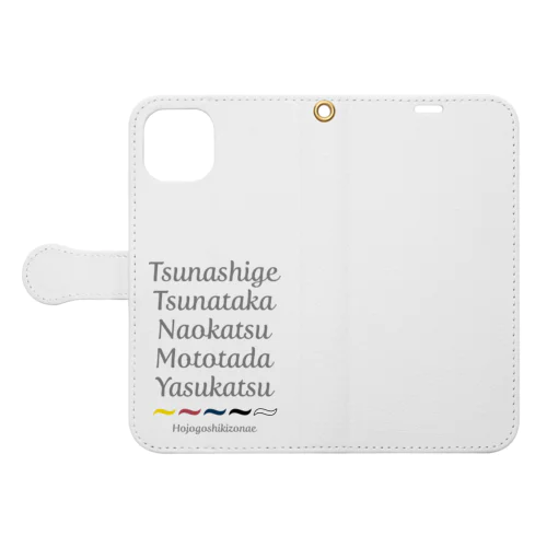 北条五色備 Book-Style Smartphone Case