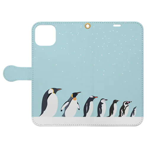 ペンギンタクサン Book-Style Smartphone Case