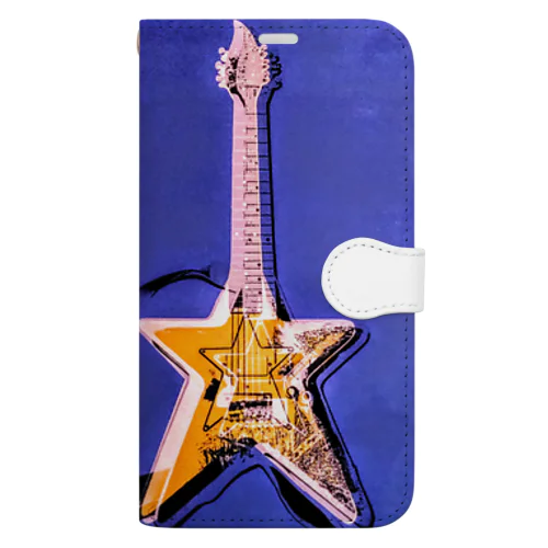 アンディ・星ギター・ウォーホール Book-Style Smartphone Case