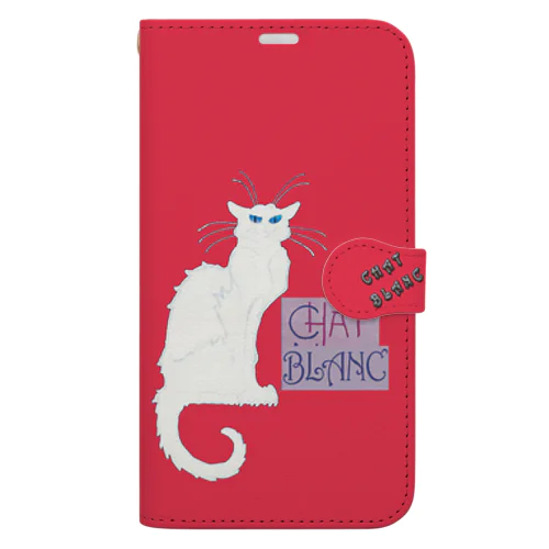 CHAT BLANCー０Q1 Book-Style Smartphone Case