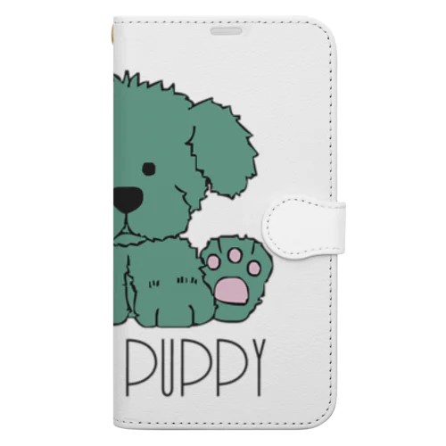 PUPPY 手帳型スマホケース