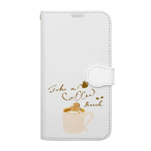 coffee time （コーヒータイム） Book-Style Smartphone Case