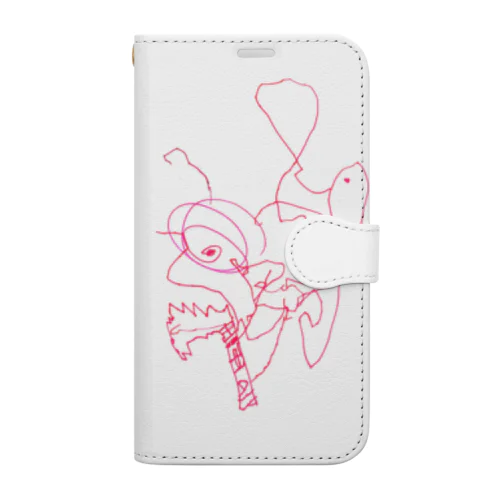 しんかいぎょさん Book-Style Smartphone Case