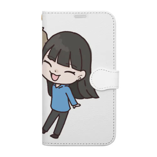 私と彼女 Book-Style Smartphone Case