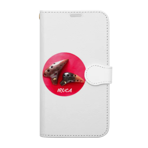IRUCA Ocarina (ロゴ入) Book-Style Smartphone Case