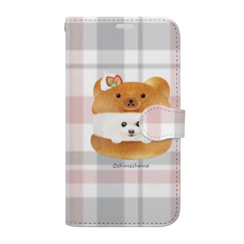 めめとっつぉさん Book-Style Smartphone Case